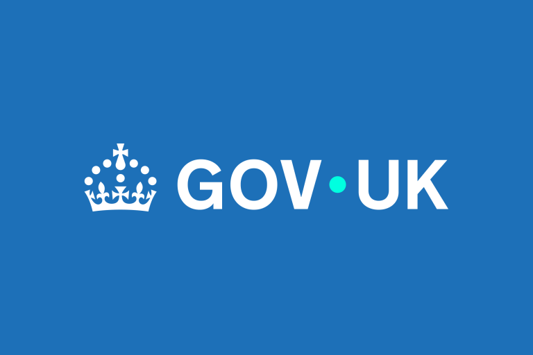 UK government website logo