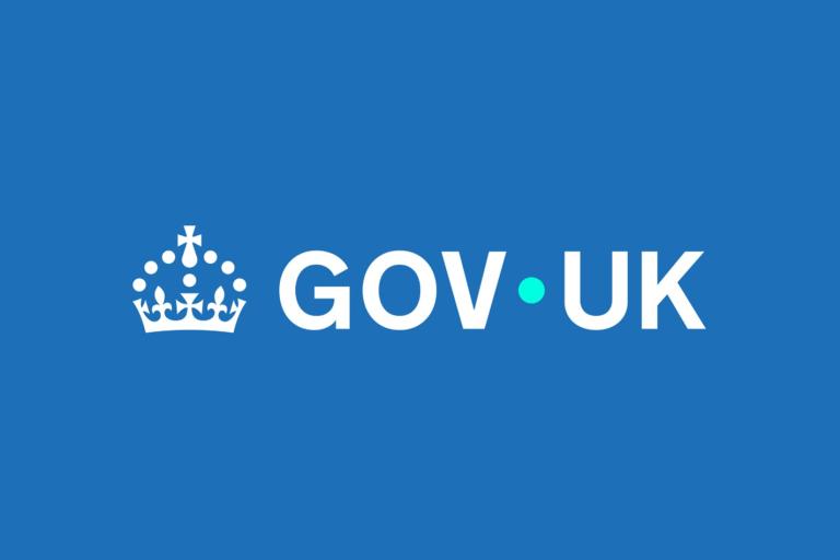 UK government website logo
