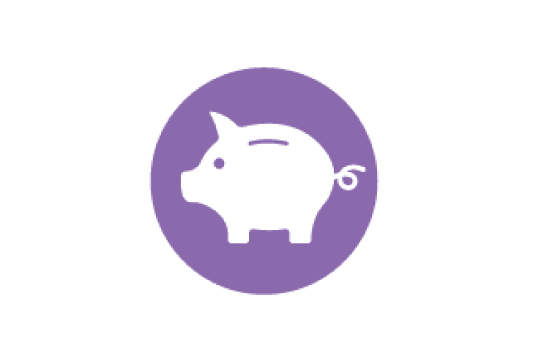 Money icon piggy bank